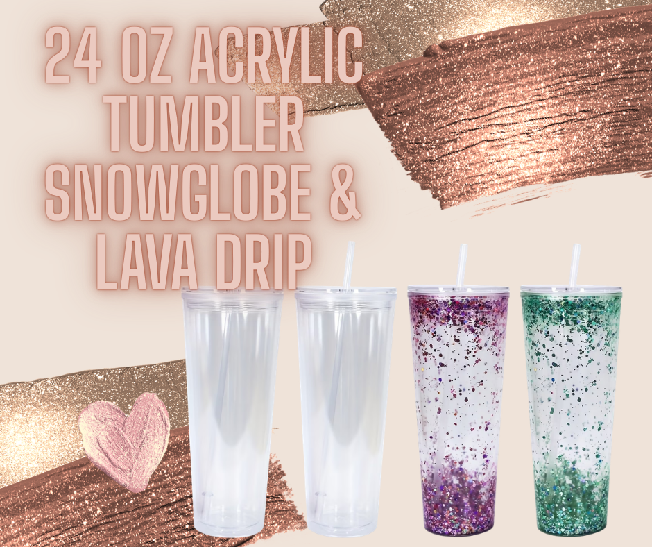 40 OZ/24OZ/16OZ Snowglobe or Lava