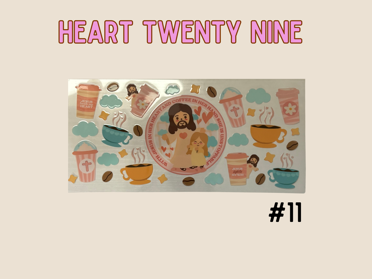 JESUS IN HER HEART AND COFFEE IN HER HAND #11