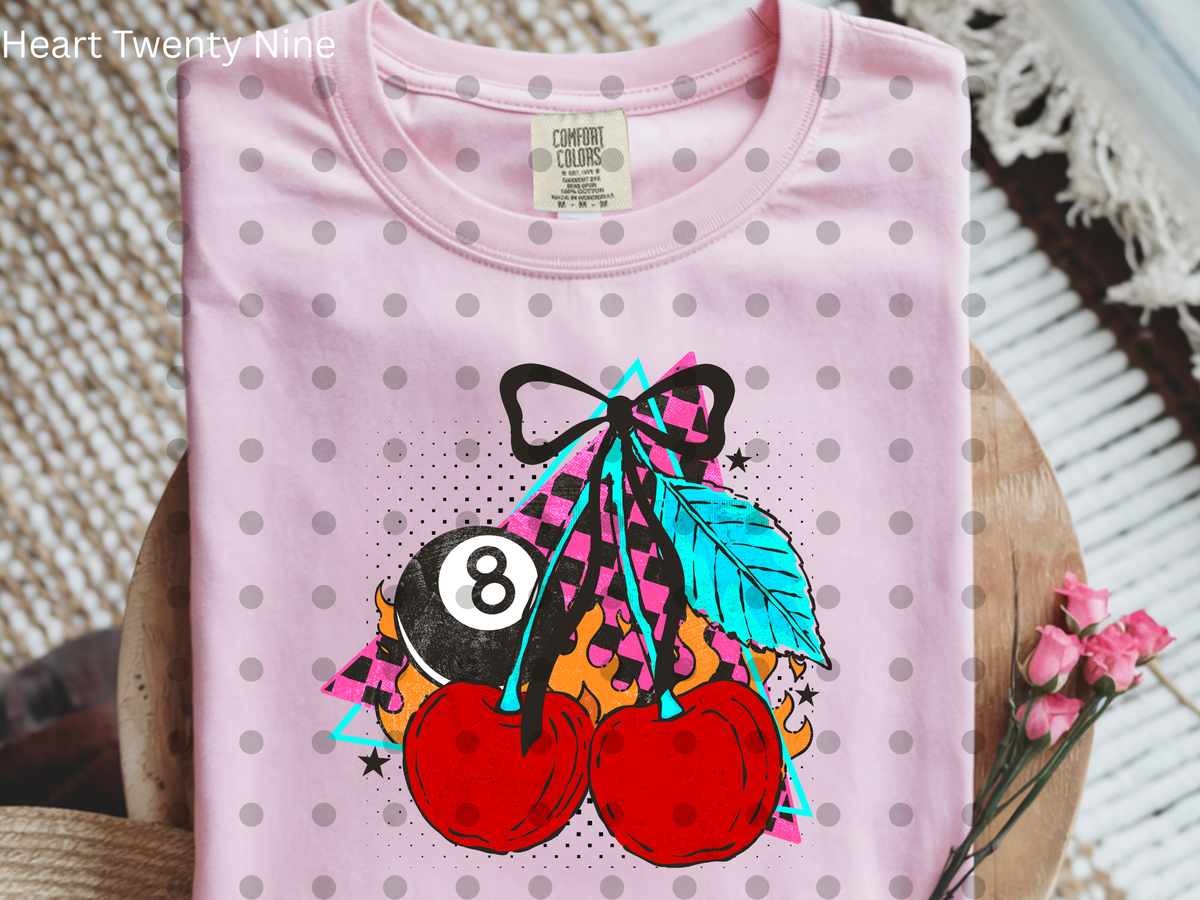 A158 Cherries Eight Ball