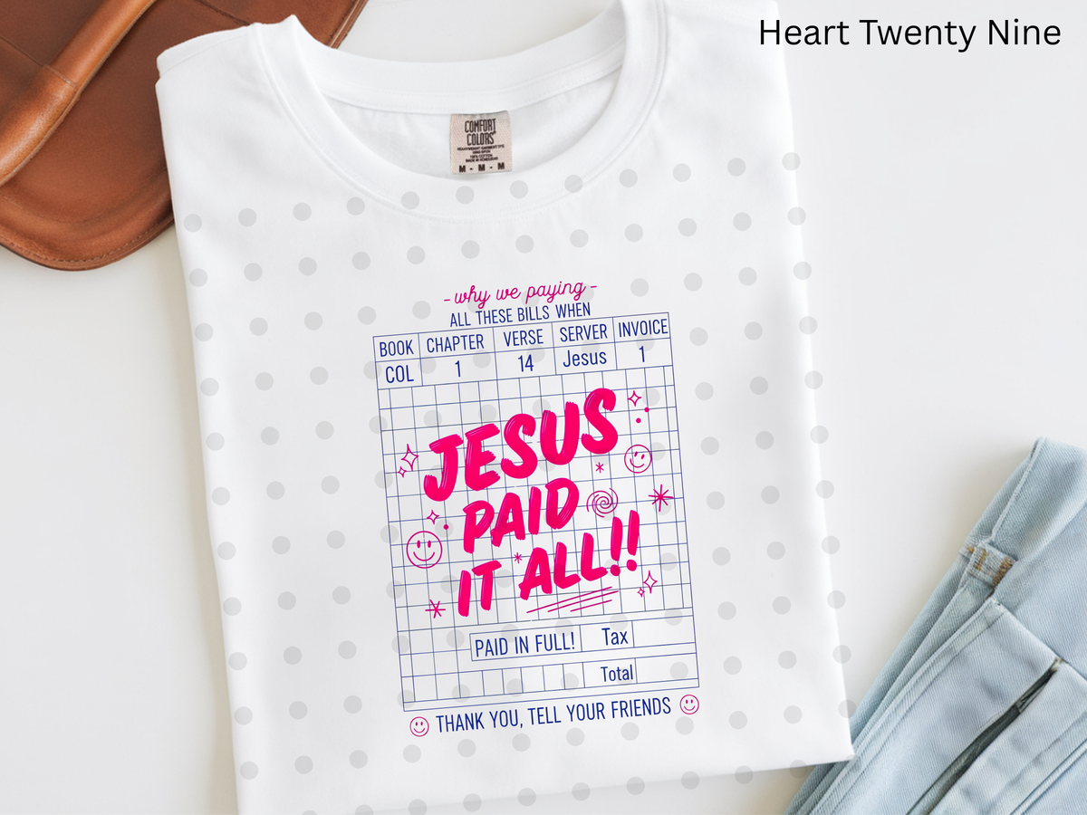 A69 Jesus Paid in Full