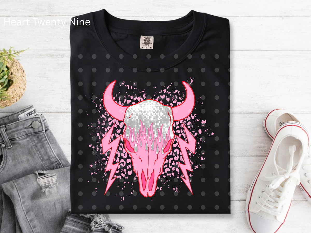 A237 Pink Glitter Retro