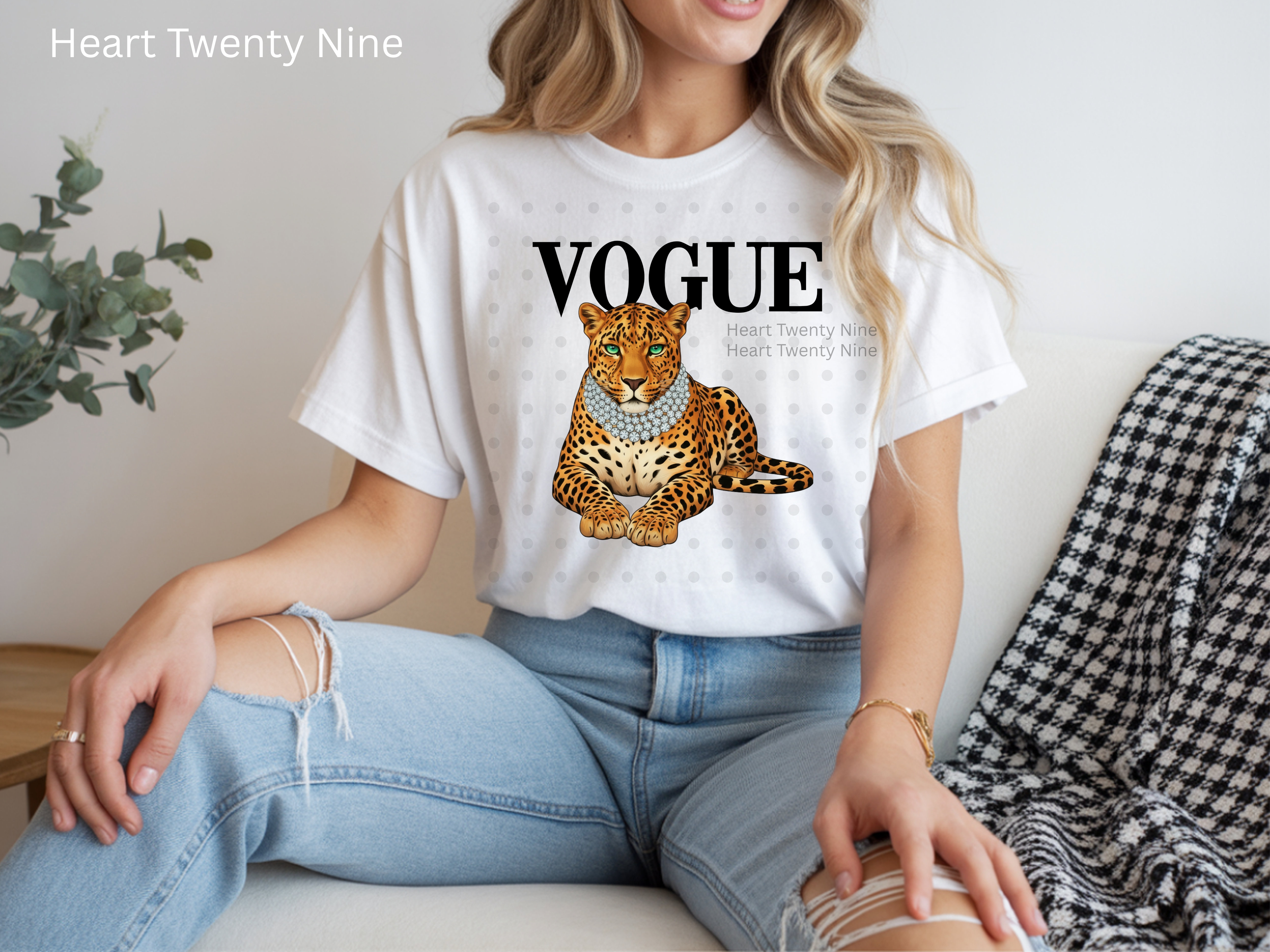 Vogue Leopard Laying Down