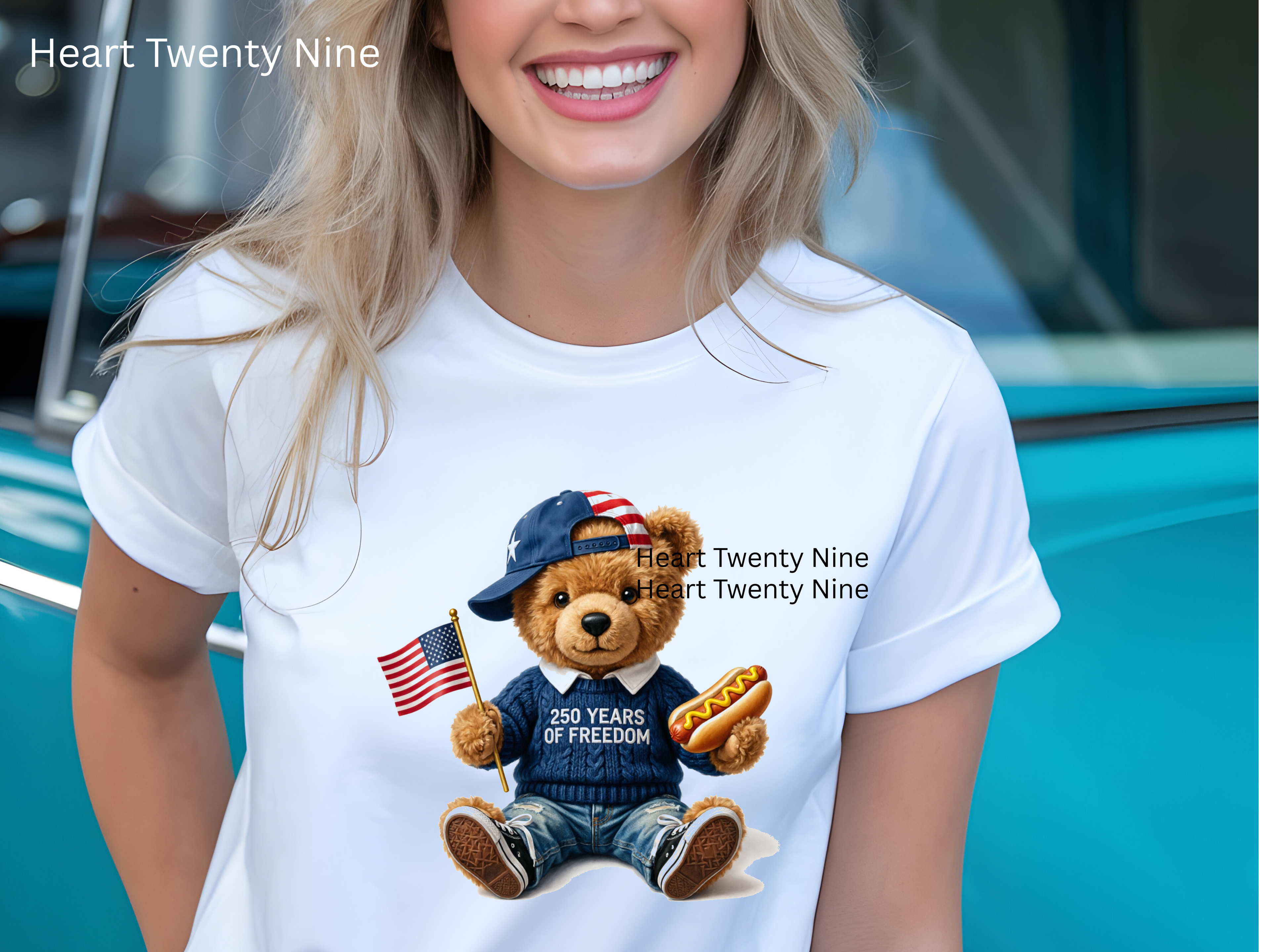 250 Years of Freedom Teddy Bear