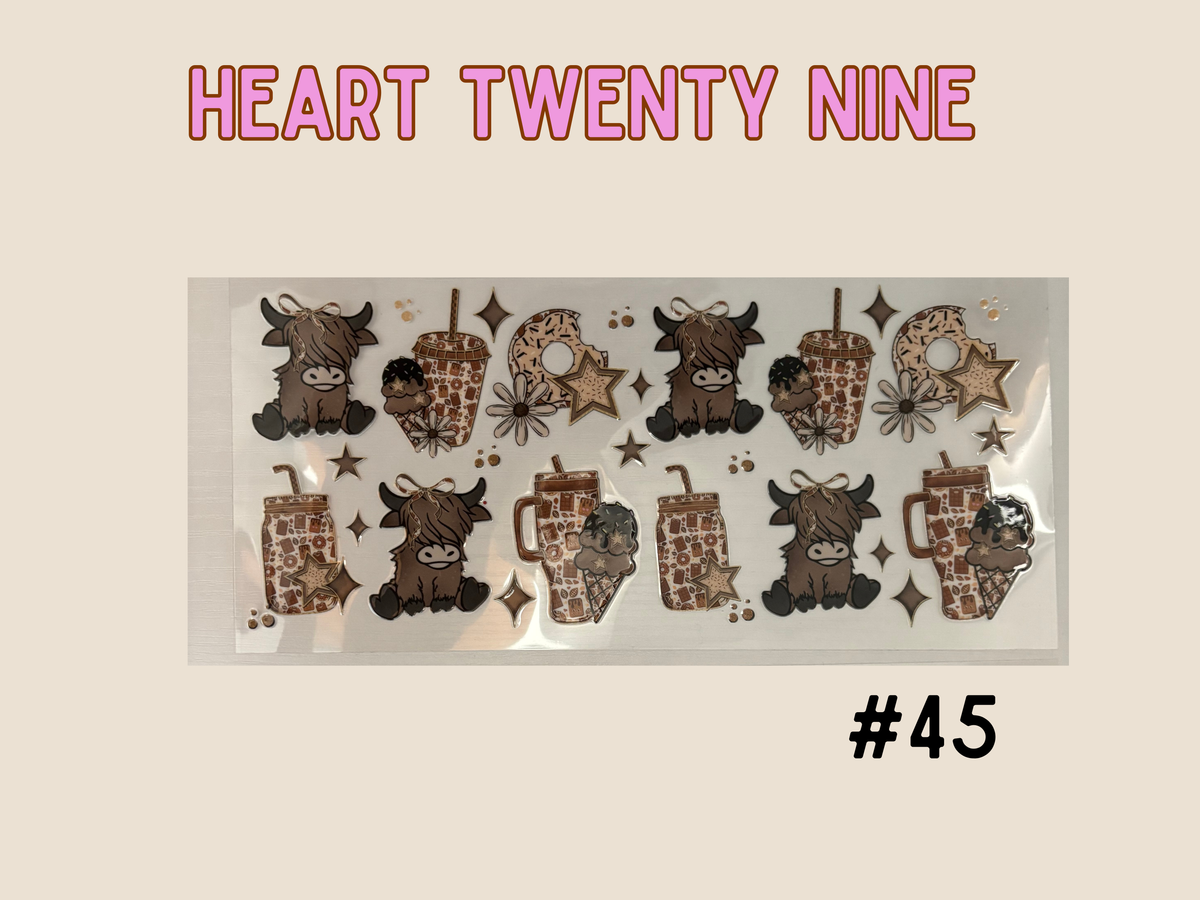 HIGHLAND COW #45