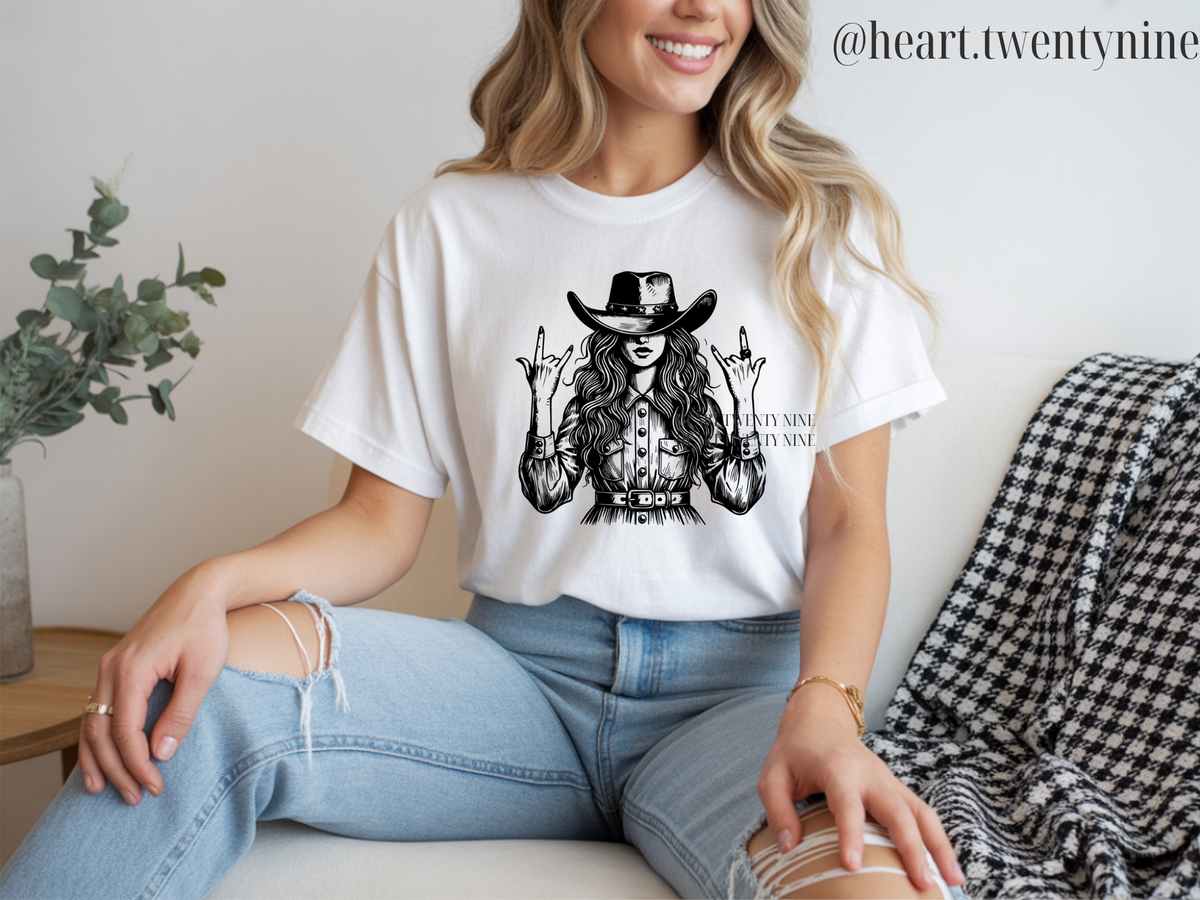 Cowgirl Single Color