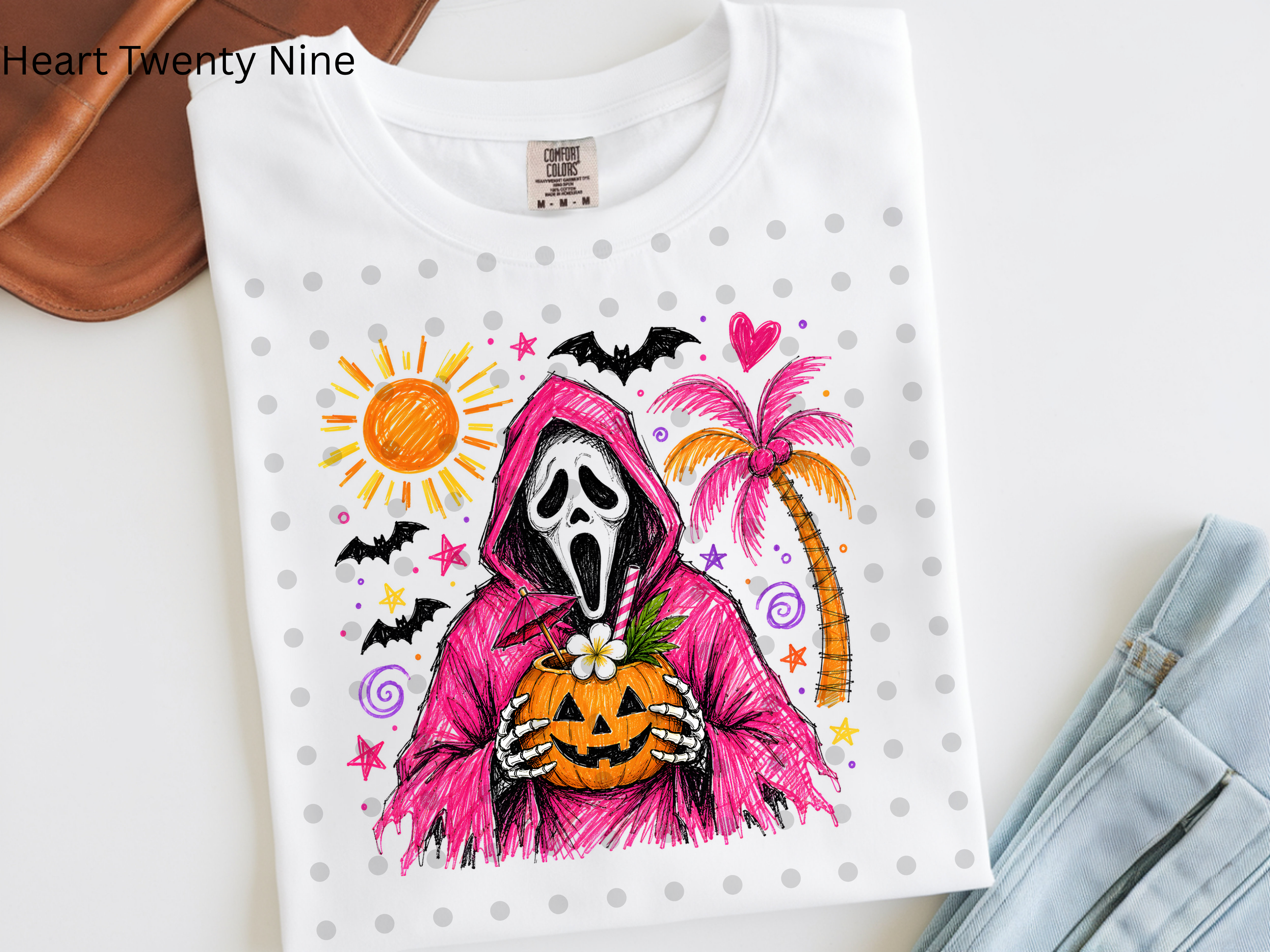 A294 Ghost Face Summer Halloween