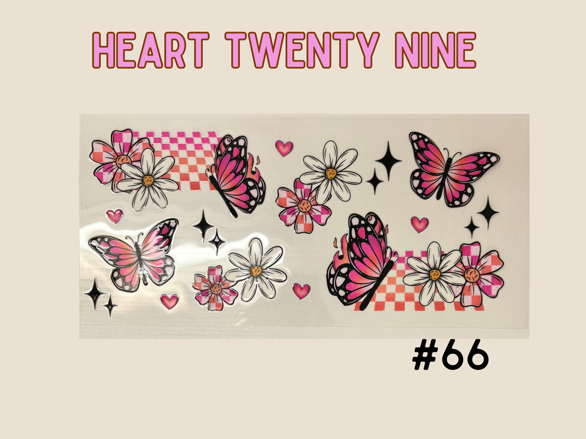 BUTTERFLIES & FLOWERS #66