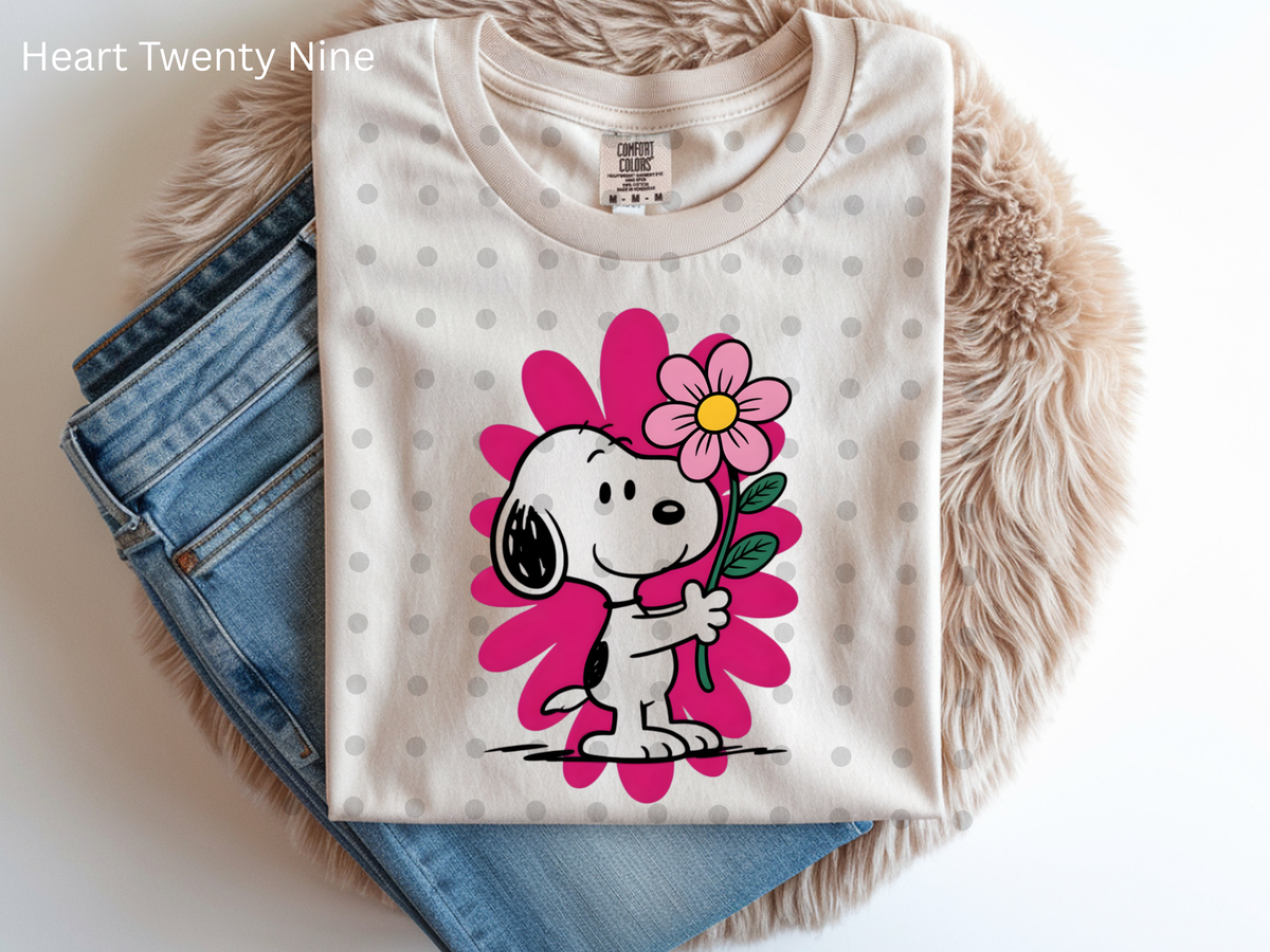 A128 Snoopy Flower