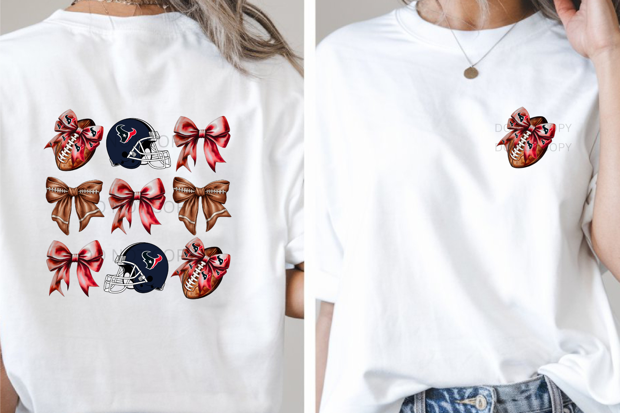H-Town Football T-Shirt