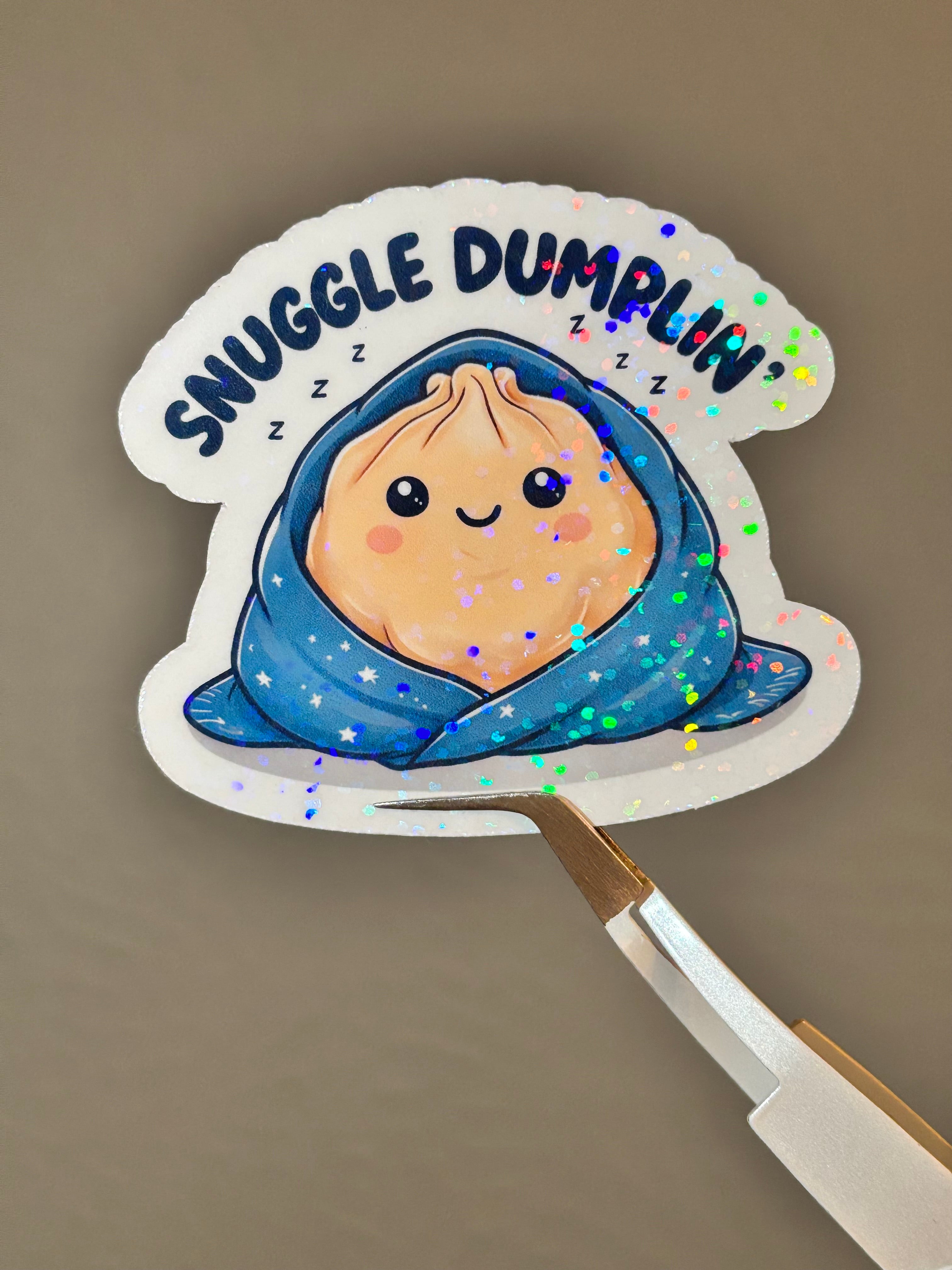 Snuggle Dumpling Sticker