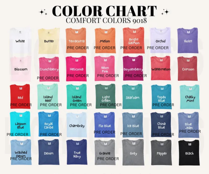 Youth Comfort Colors