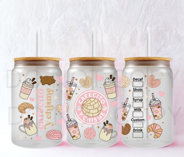 Cafecito and Chisme Conchas 16oz