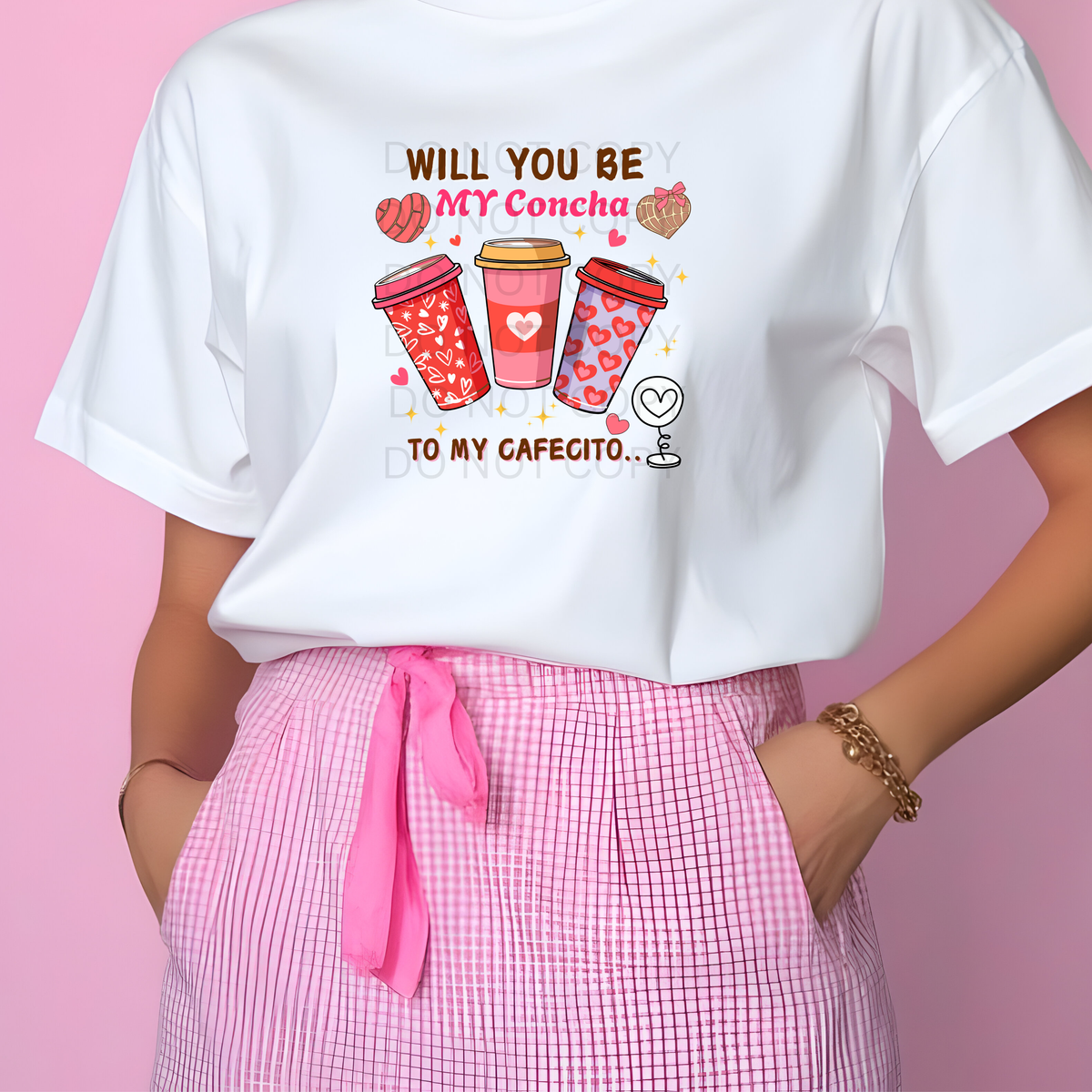 Will You Be My Concha To My Cafecito